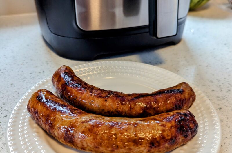 Saucisses au air fryer